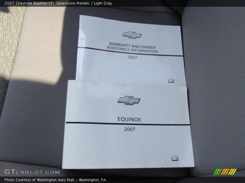 Silverstone Metallic / Light Gray 2007 Chevrolet Equinox LT