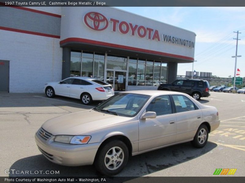 Cashmere Beige Metallic / Beige 1997 Toyota Camry LE