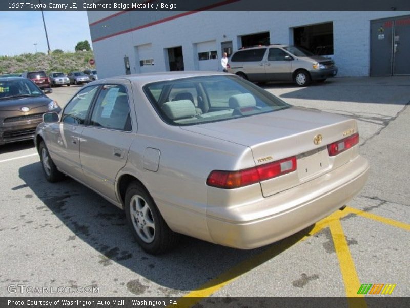 Cashmere Beige Metallic / Beige 1997 Toyota Camry LE