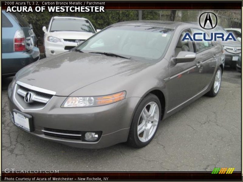 Carbon Bronze Metallic / Parchment 2008 Acura TL 3.2