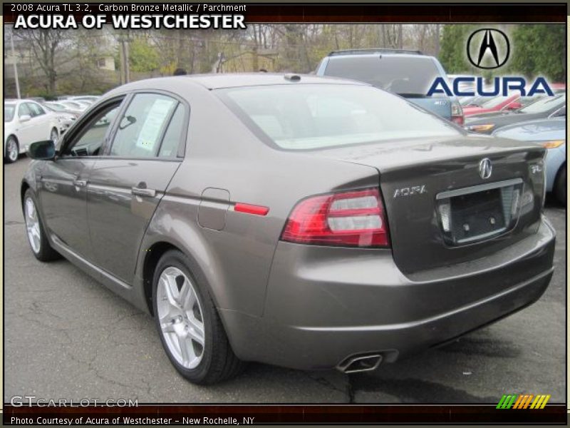 Carbon Bronze Metallic / Parchment 2008 Acura TL 3.2