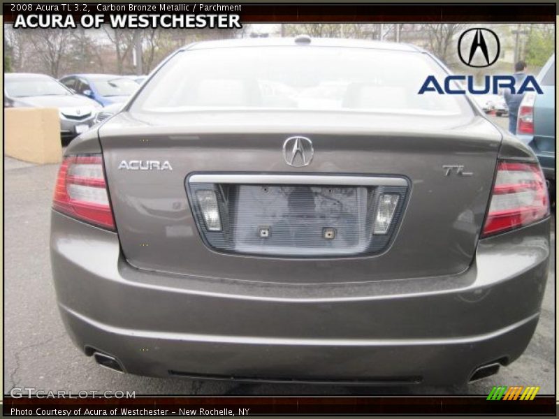 Carbon Bronze Metallic / Parchment 2008 Acura TL 3.2