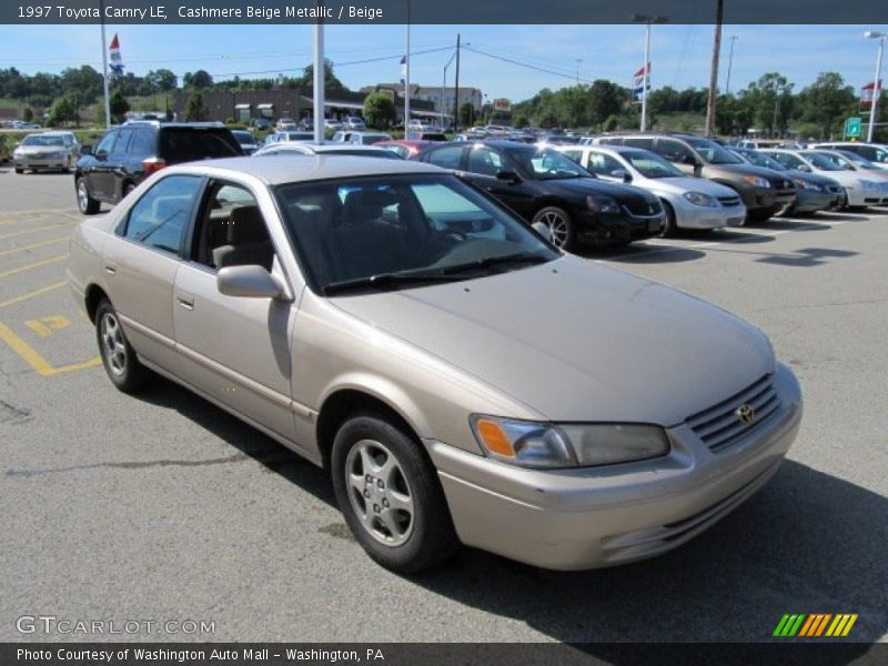 Cashmere Beige Metallic / Beige 1997 Toyota Camry LE