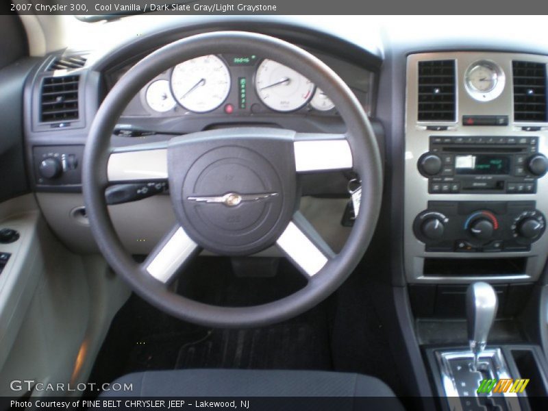 Cool Vanilla / Dark Slate Gray/Light Graystone 2007 Chrysler 300