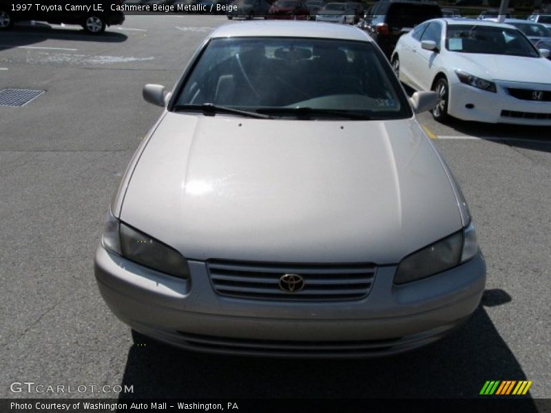 Cashmere Beige Metallic / Beige 1997 Toyota Camry LE