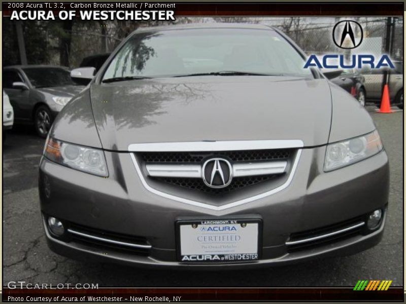 Carbon Bronze Metallic / Parchment 2008 Acura TL 3.2