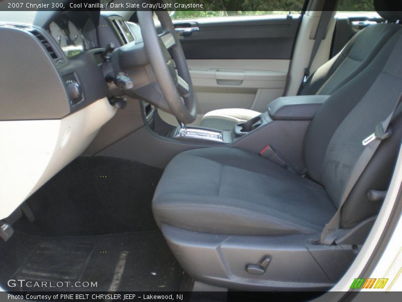 Cool Vanilla / Dark Slate Gray/Light Graystone 2007 Chrysler 300