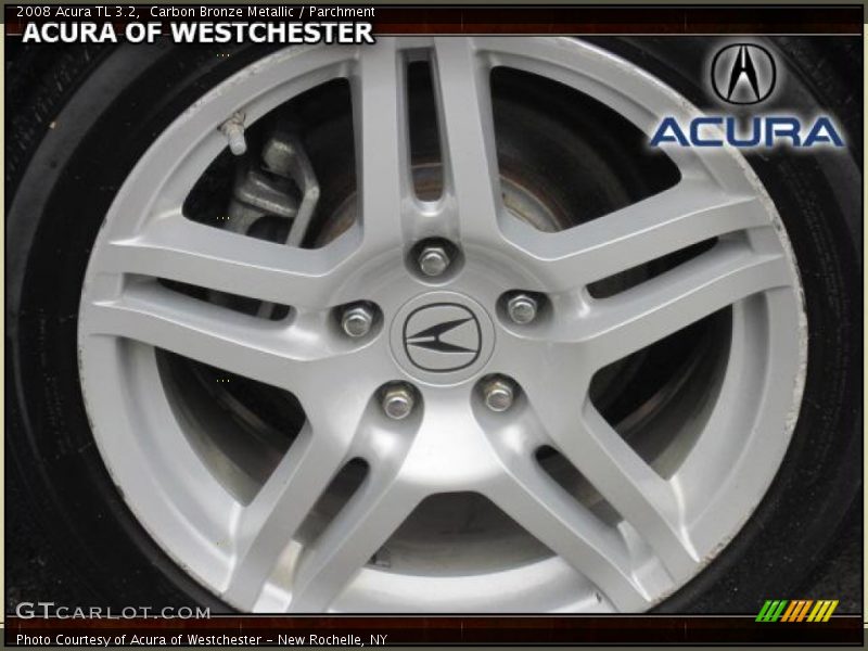 Carbon Bronze Metallic / Parchment 2008 Acura TL 3.2