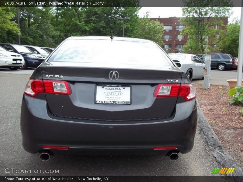Polished Metal Metallic / Ebony 2009 Acura TSX Sedan