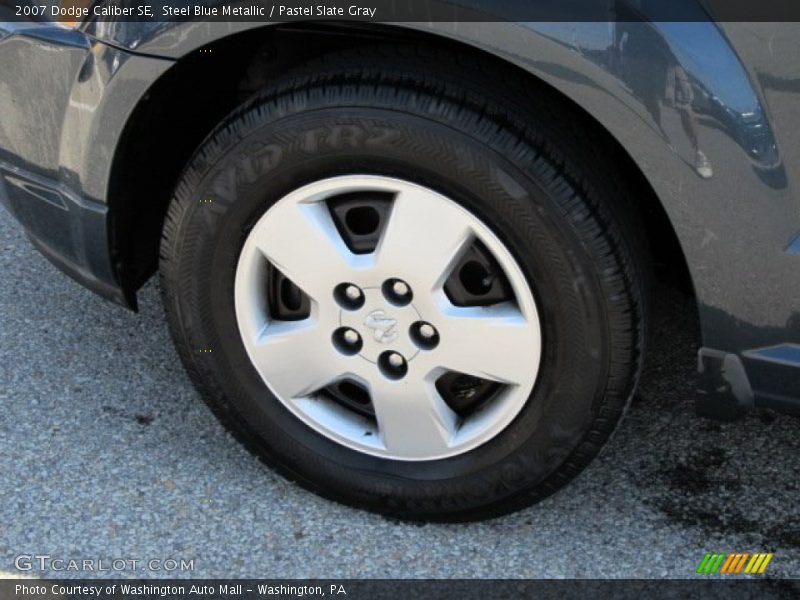 Steel Blue Metallic / Pastel Slate Gray 2007 Dodge Caliber SE