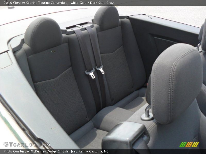 White Gold / Dark Slate Gray 2010 Chrysler Sebring Touring Convertible