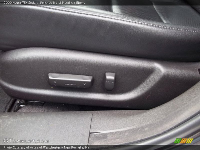 Polished Metal Metallic / Ebony 2009 Acura TSX Sedan