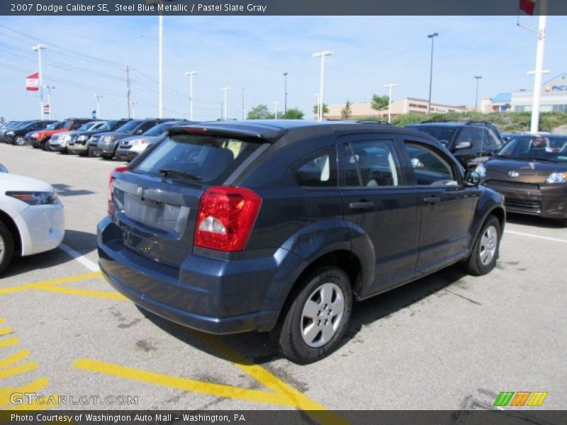 Steel Blue Metallic / Pastel Slate Gray 2007 Dodge Caliber SE