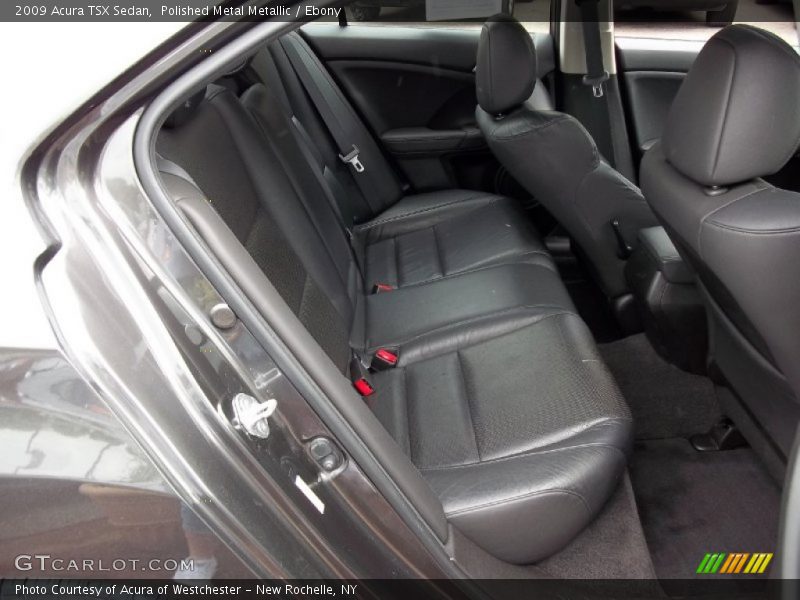 Polished Metal Metallic / Ebony 2009 Acura TSX Sedan