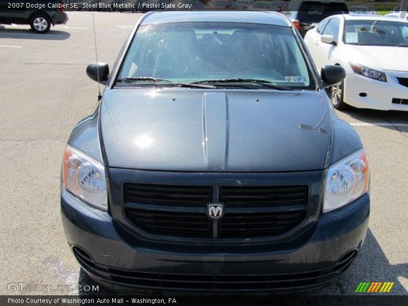 Steel Blue Metallic / Pastel Slate Gray 2007 Dodge Caliber SE
