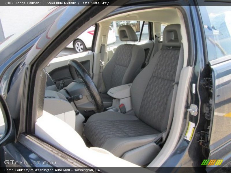 Steel Blue Metallic / Pastel Slate Gray 2007 Dodge Caliber SE