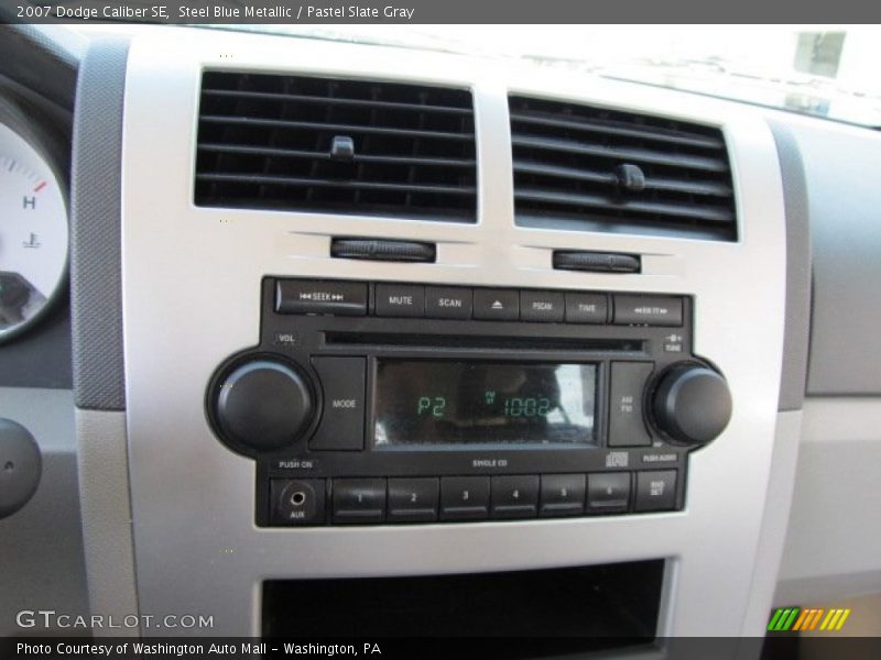 Steel Blue Metallic / Pastel Slate Gray 2007 Dodge Caliber SE