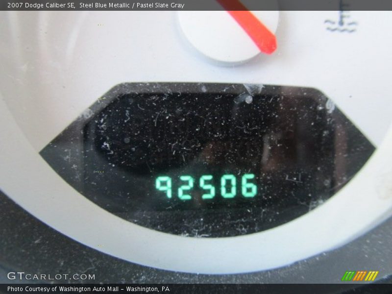 Steel Blue Metallic / Pastel Slate Gray 2007 Dodge Caliber SE