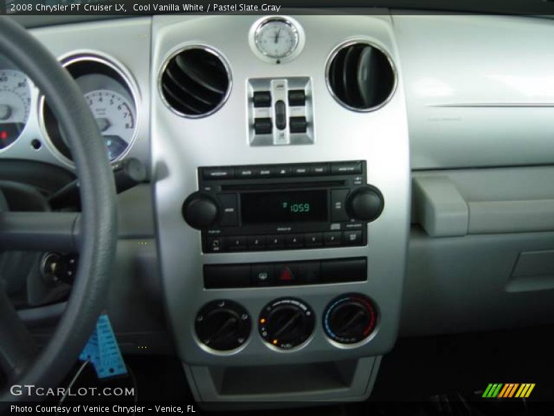 Cool Vanilla White / Pastel Slate Gray 2008 Chrysler PT Cruiser LX