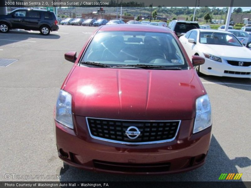 Sonoma Sunset / Charcoal/Steel 2008 Nissan Sentra 2.0