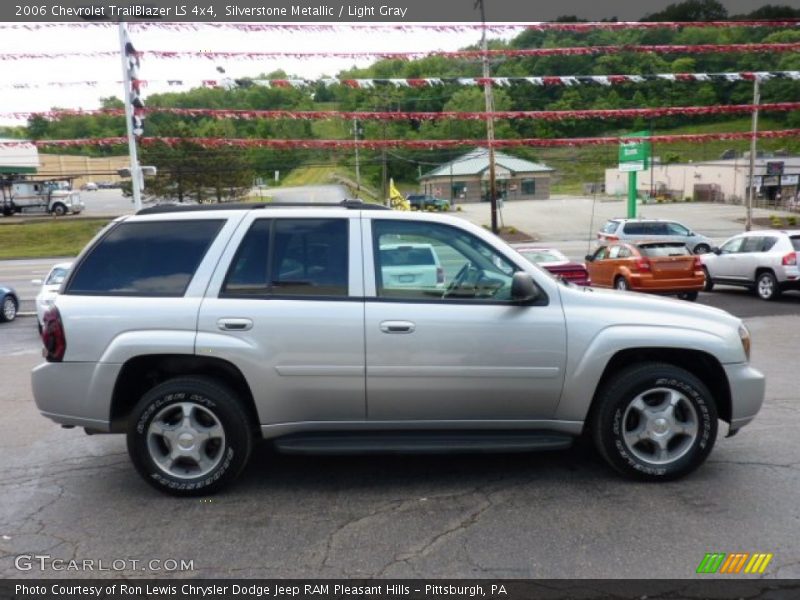 Silverstone Metallic / Light Gray 2006 Chevrolet TrailBlazer LS 4x4