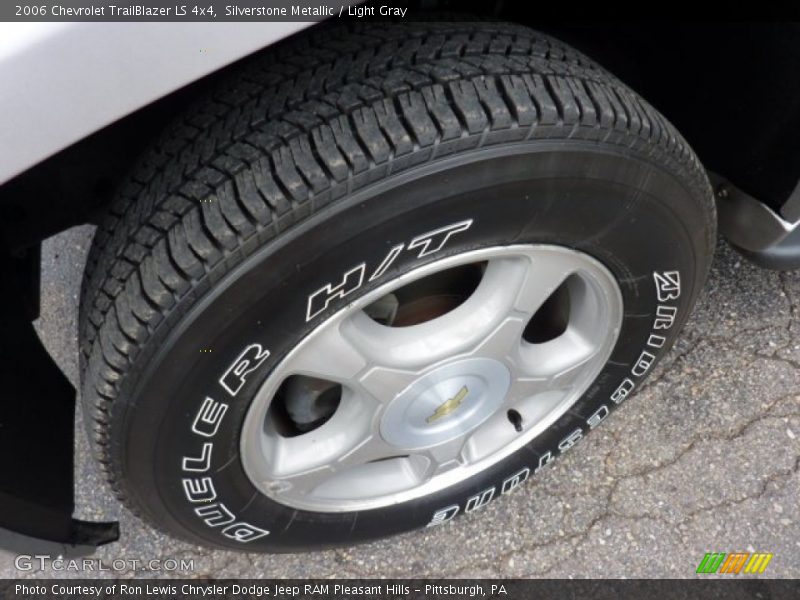 Silverstone Metallic / Light Gray 2006 Chevrolet TrailBlazer LS 4x4