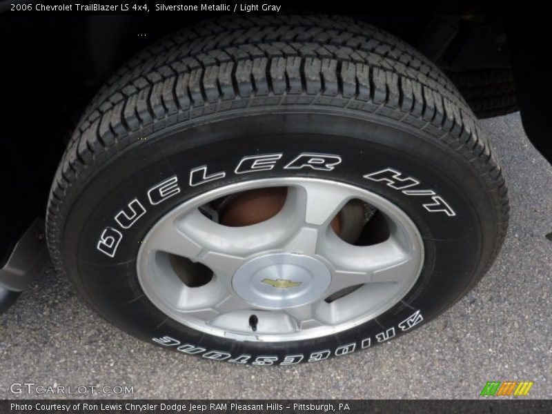 Silverstone Metallic / Light Gray 2006 Chevrolet TrailBlazer LS 4x4
