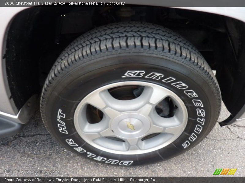 Silverstone Metallic / Light Gray 2006 Chevrolet TrailBlazer LS 4x4