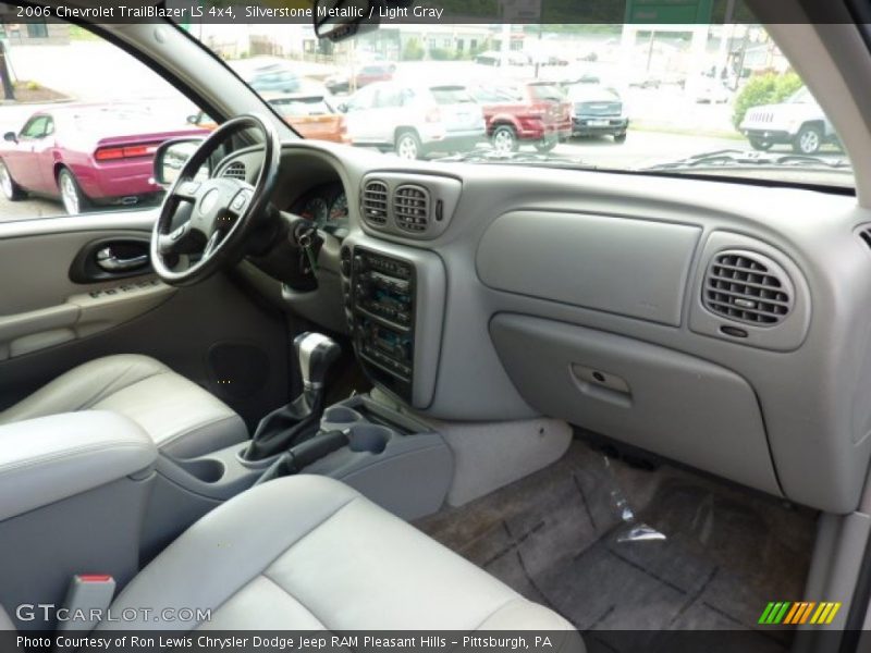Silverstone Metallic / Light Gray 2006 Chevrolet TrailBlazer LS 4x4