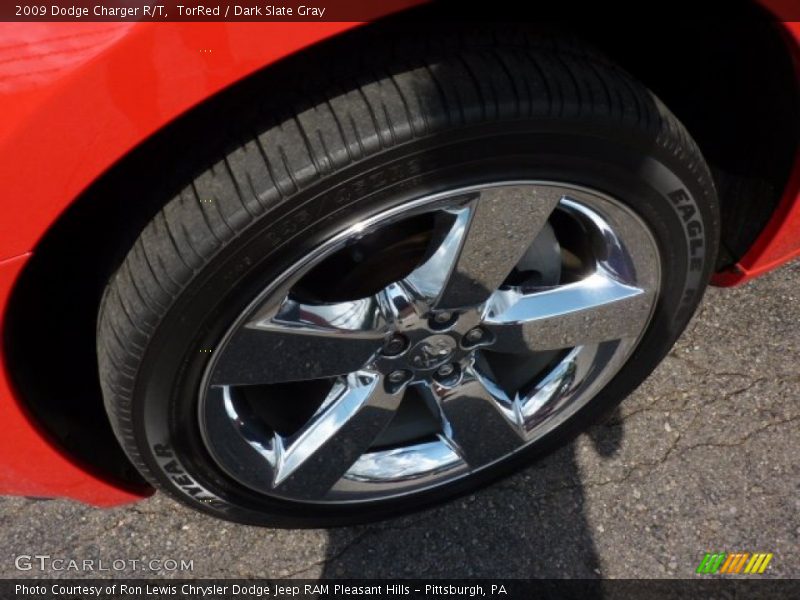 TorRed / Dark Slate Gray 2009 Dodge Charger R/T