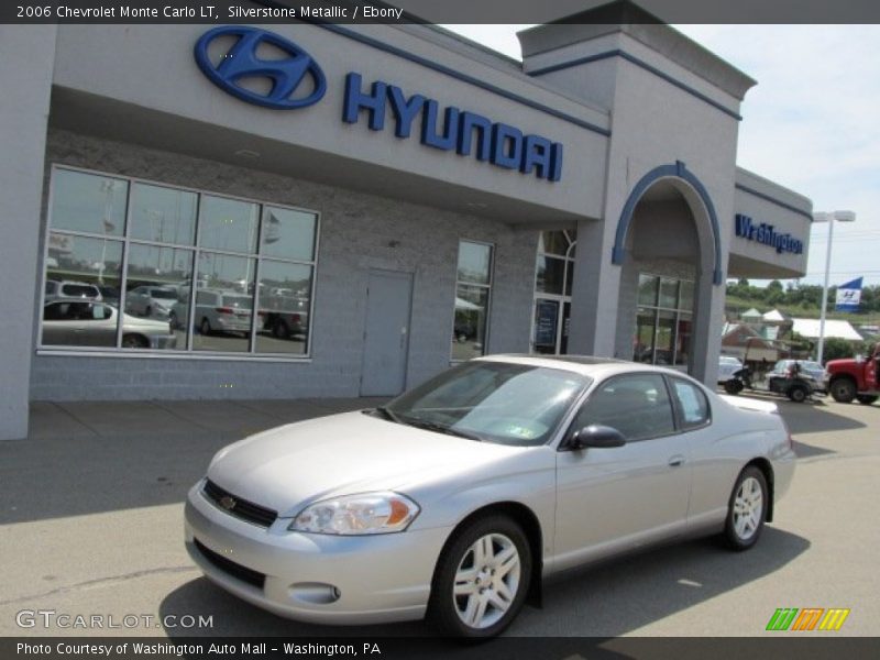 Silverstone Metallic / Ebony 2006 Chevrolet Monte Carlo LT