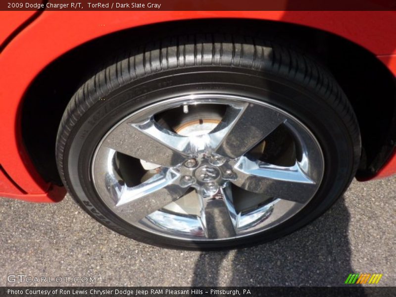 TorRed / Dark Slate Gray 2009 Dodge Charger R/T