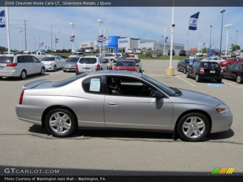 Silverstone Metallic / Ebony 2006 Chevrolet Monte Carlo LT