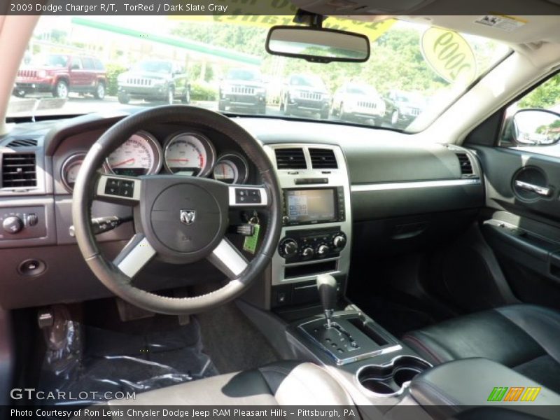 TorRed / Dark Slate Gray 2009 Dodge Charger R/T