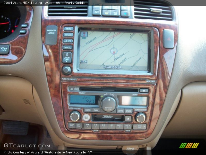 Navigation of 2004 MDX Touring