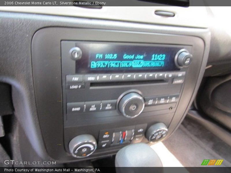 Silverstone Metallic / Ebony 2006 Chevrolet Monte Carlo LT
