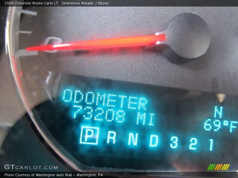Silverstone Metallic / Ebony 2006 Chevrolet Monte Carlo LT