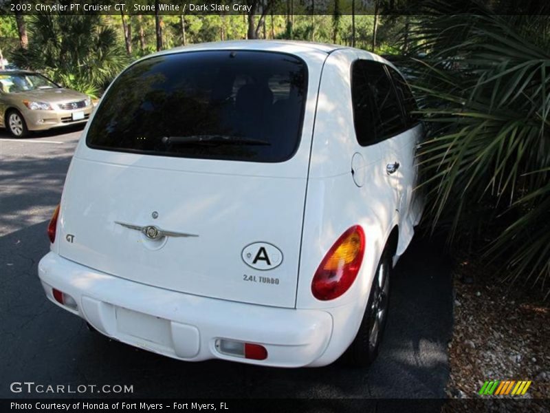 Stone White / Dark Slate Gray 2003 Chrysler PT Cruiser GT