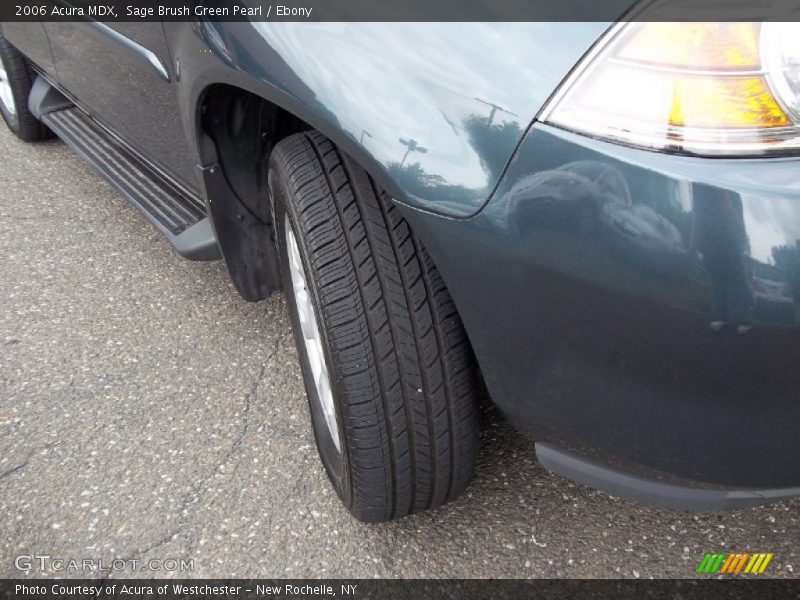 Sage Brush Green Pearl / Ebony 2006 Acura MDX