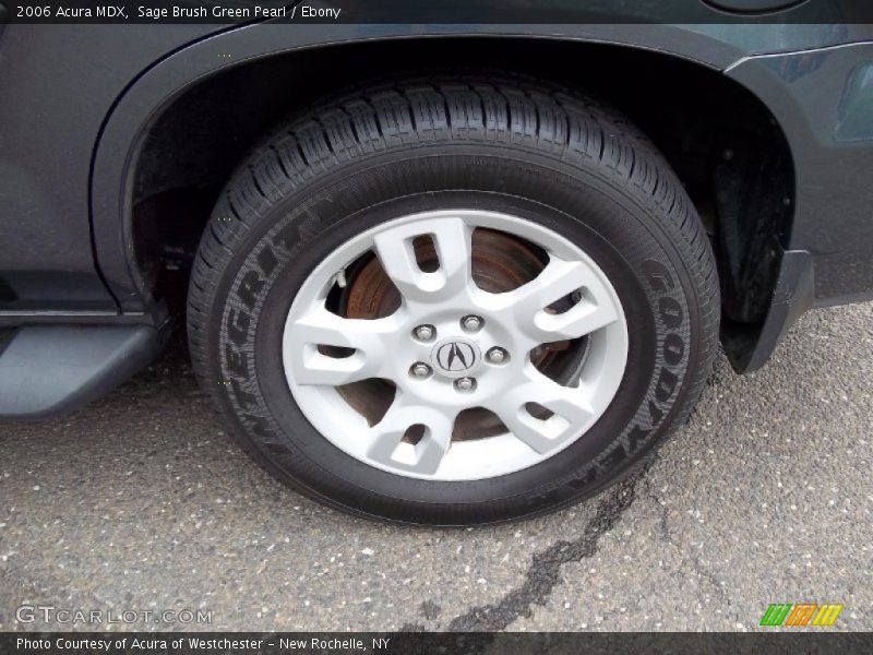 Sage Brush Green Pearl / Ebony 2006 Acura MDX