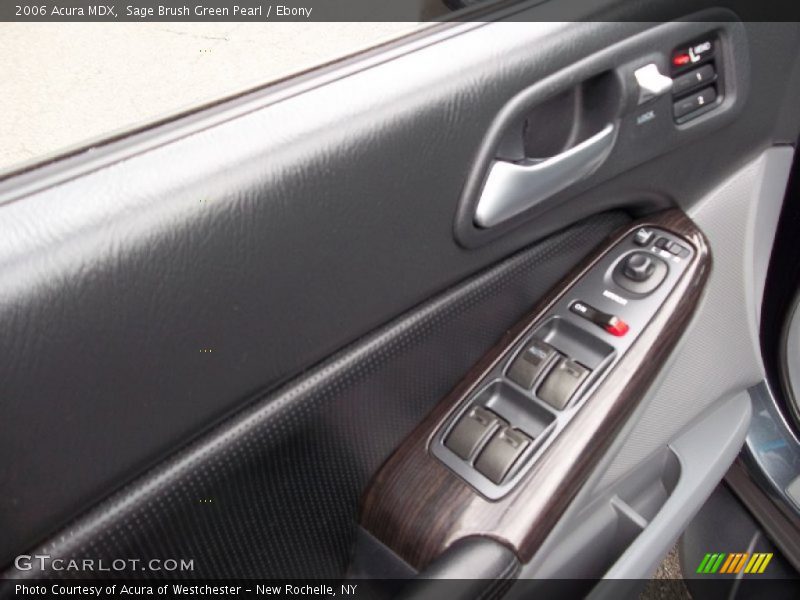 Sage Brush Green Pearl / Ebony 2006 Acura MDX
