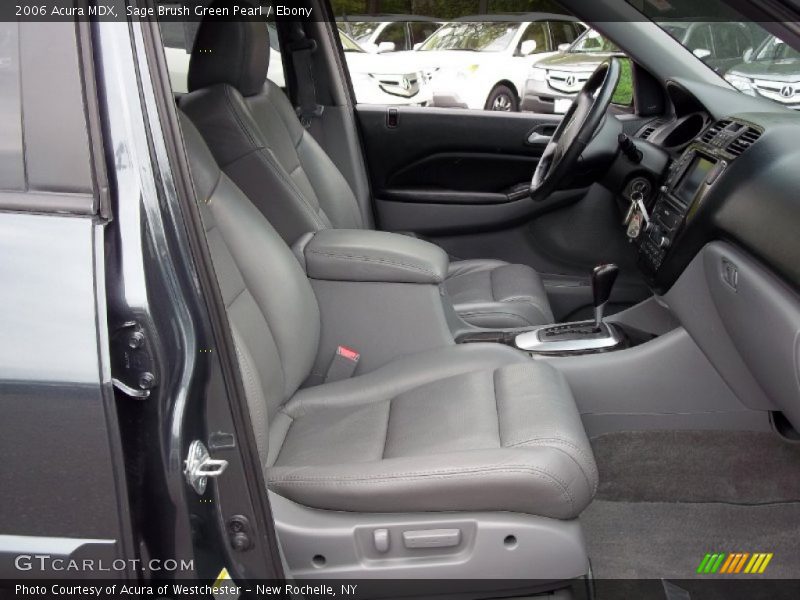 Sage Brush Green Pearl / Ebony 2006 Acura MDX