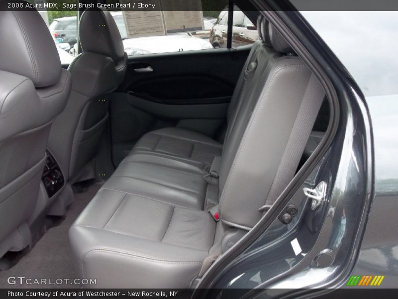 Sage Brush Green Pearl / Ebony 2006 Acura MDX