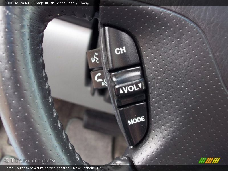 Sage Brush Green Pearl / Ebony 2006 Acura MDX