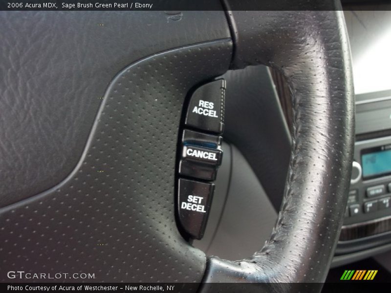 Sage Brush Green Pearl / Ebony 2006 Acura MDX