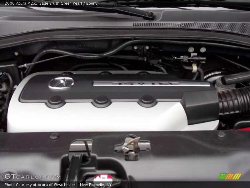 Sage Brush Green Pearl / Ebony 2006 Acura MDX