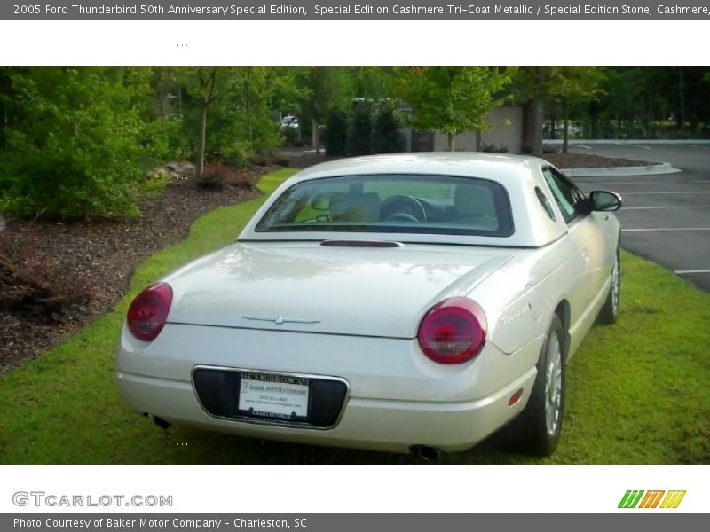 Special Edition Cashmere Tri-Coat Metallic / Special Edition Stone, Cashmere, Soft Gold 2005 Ford Thunderbird 50th Anniversary Special Edition