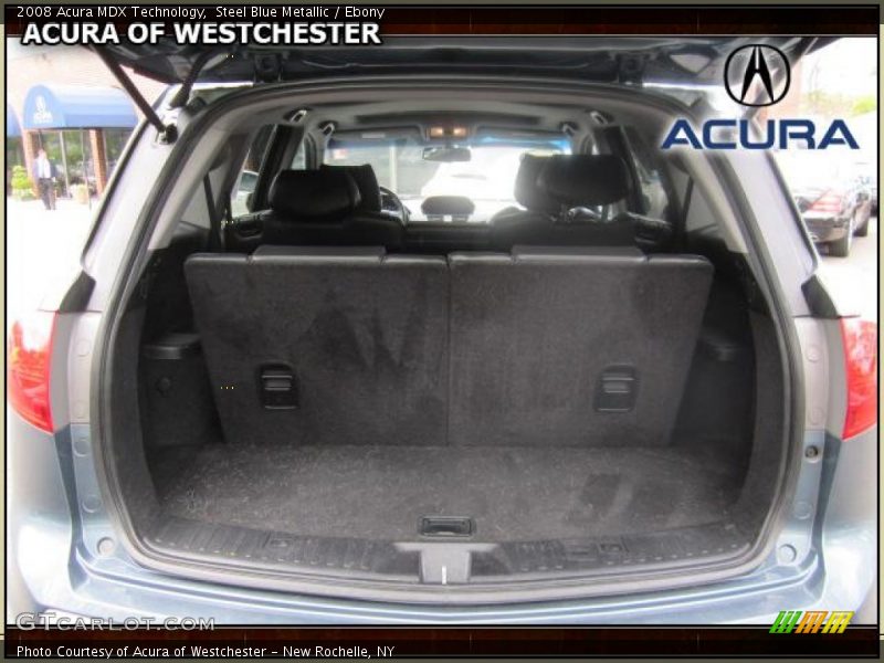 Steel Blue Metallic / Ebony 2008 Acura MDX Technology