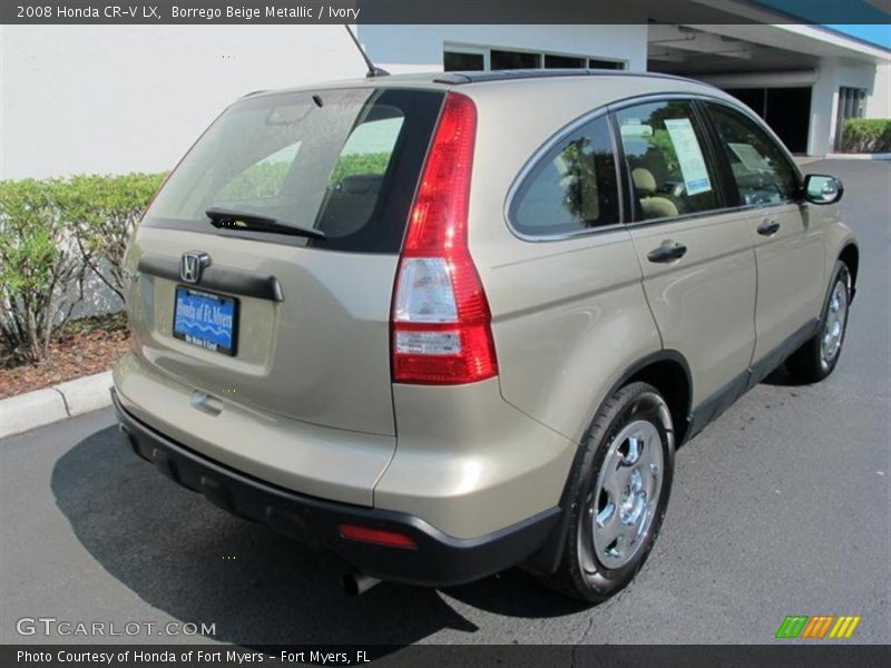 Borrego Beige Metallic / Ivory 2008 Honda CR-V LX