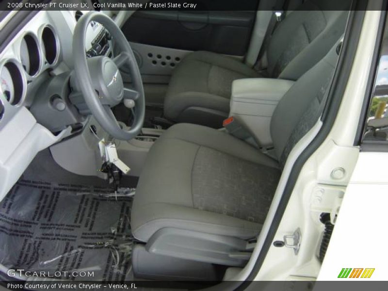 Cool Vanilla White / Pastel Slate Gray 2008 Chrysler PT Cruiser LX